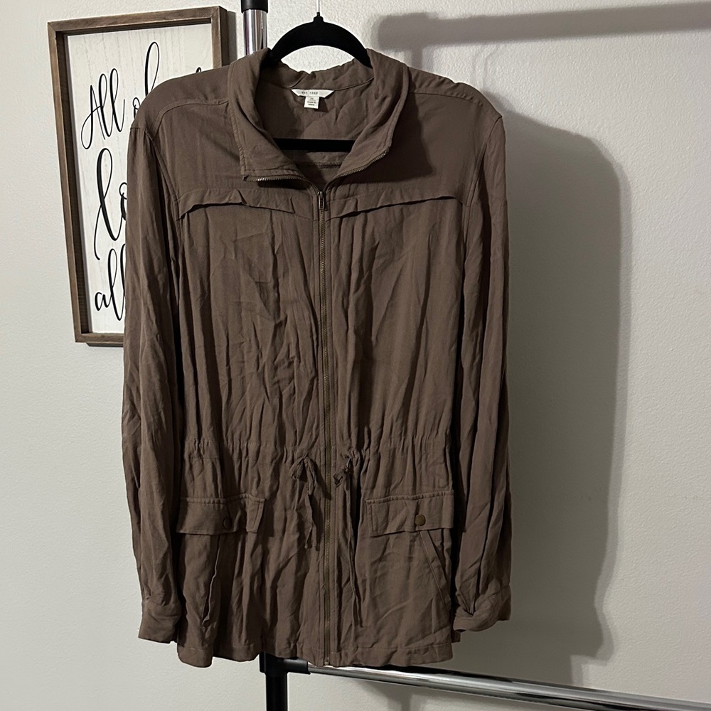 Stylish Brown Utility Jacket for Women
